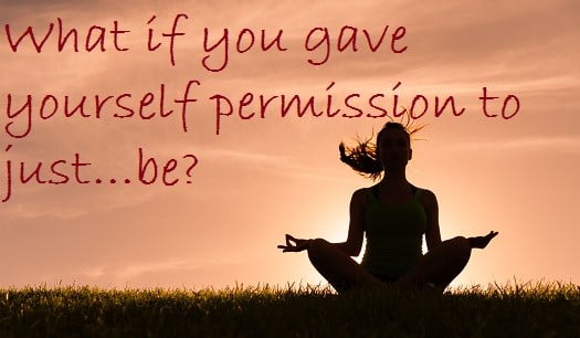 GIVE YOURSELF PERMISSON TO BE PERFECTLY HUMAN NOT HUMANLY PERFECT